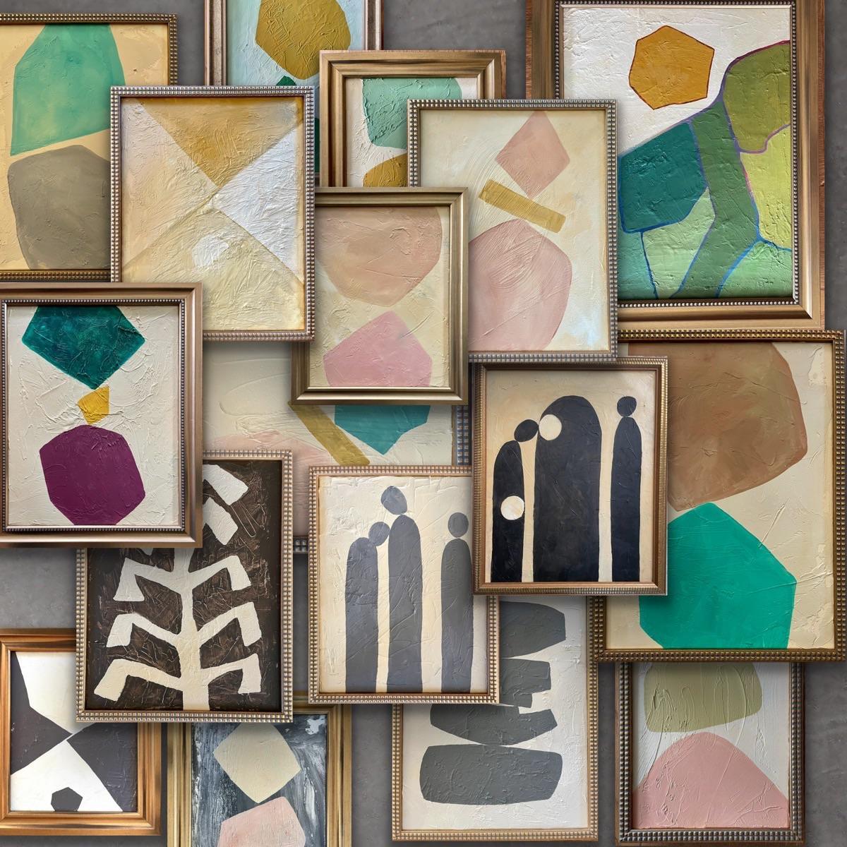 2023 "Linazione No. 5" Painting on Canvas