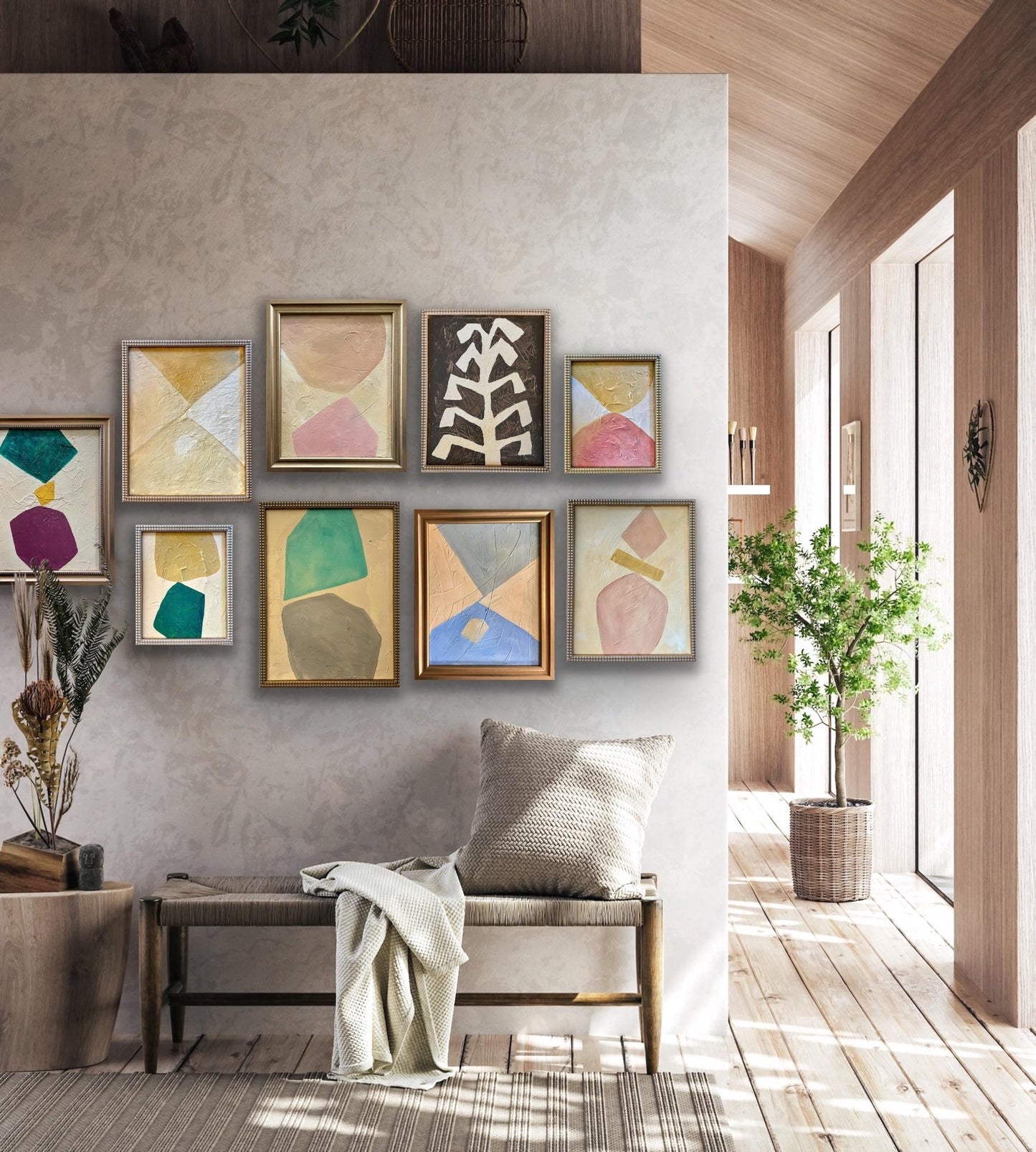 2023 "Linazione No. 5" Painting on Canvas