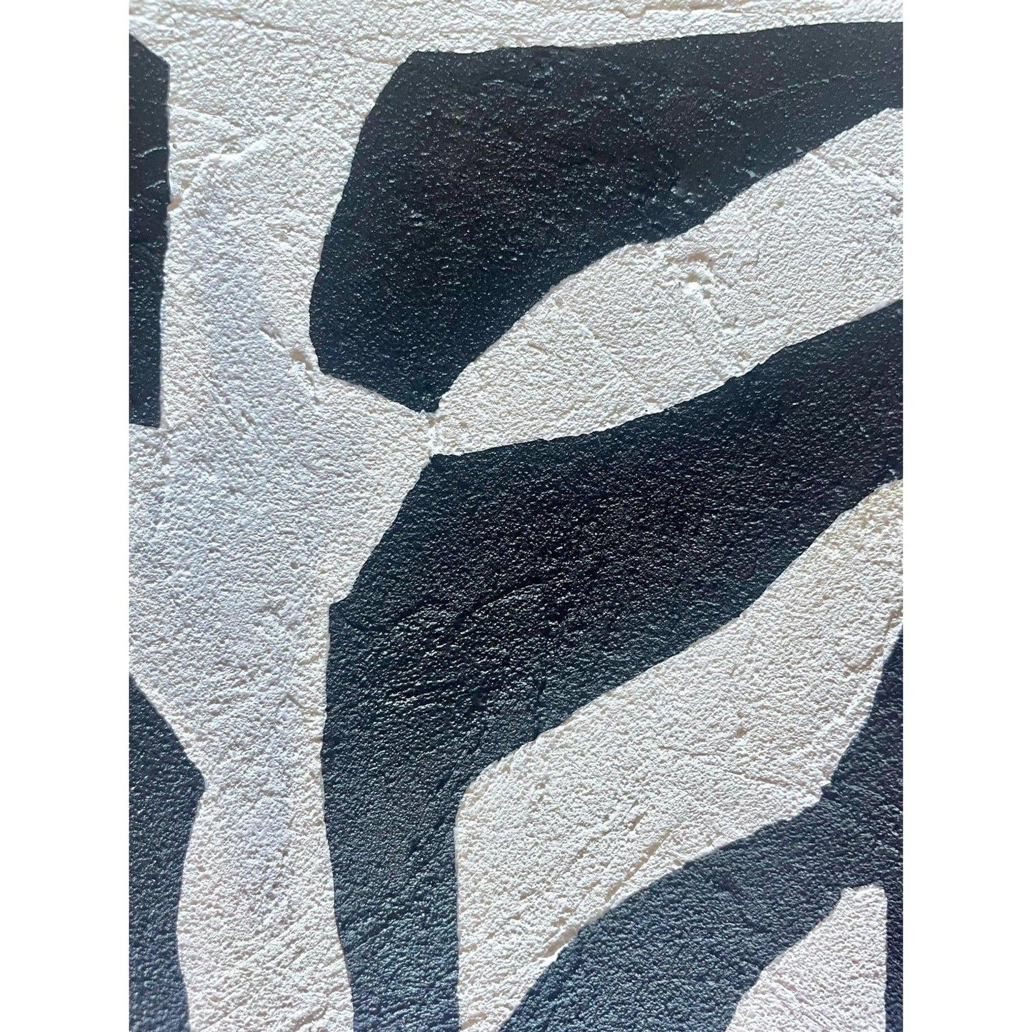 2025 "Rampicanti" Abstract Botanical Painting on Canvas by Artist r.k. Red