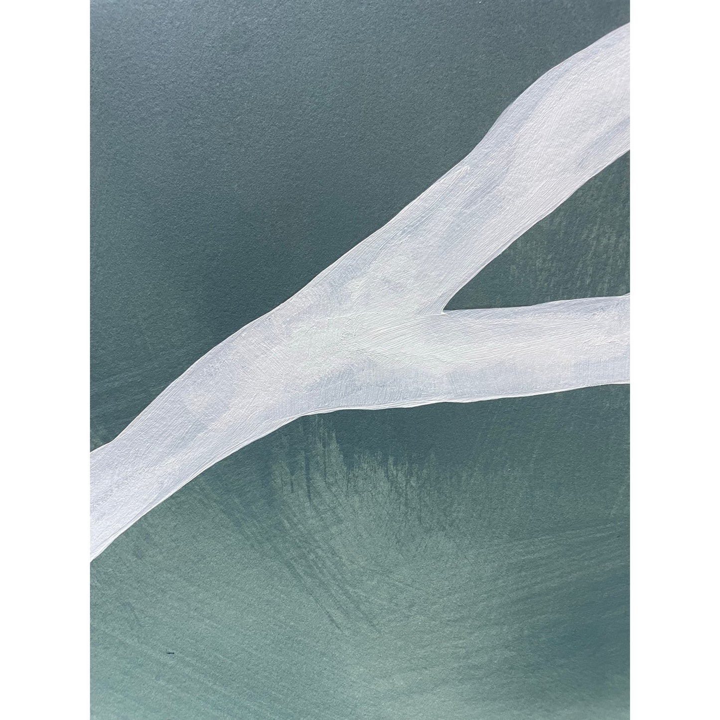 2026 "Orchidea" Abstract Botanical Painting on Cotton Paper