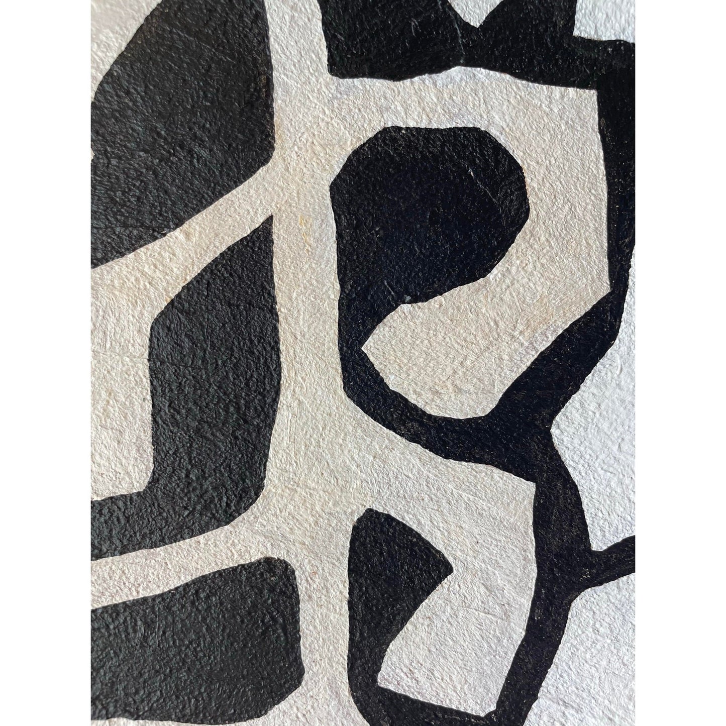 2025 "Gemelli" Contemporary Abstract Botanical Painting on Canvas