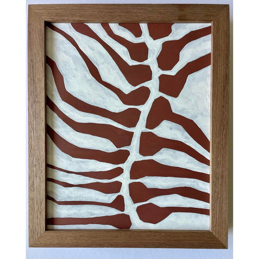 2026 "Vertebrale" Contemporary Abstract Painting on Paper