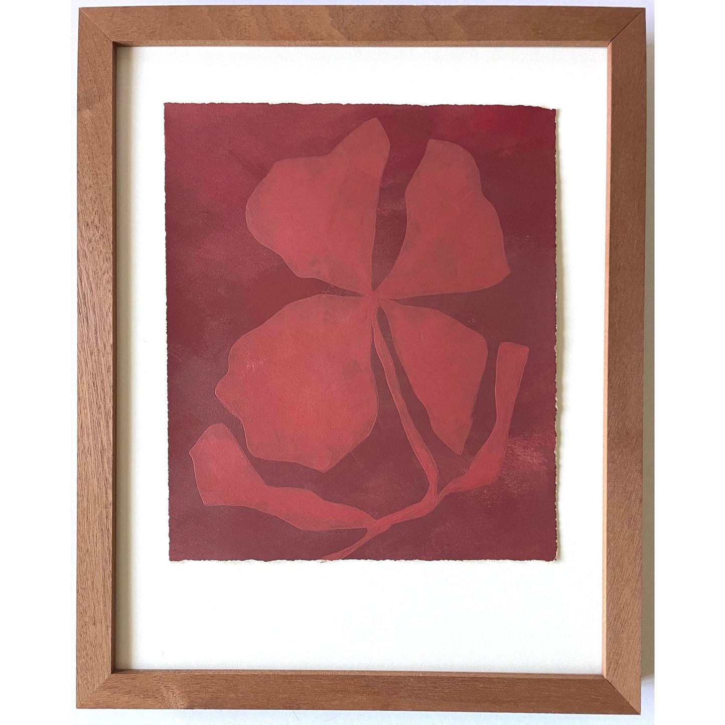 2026 "Le Zinie" Botanical Abstract Painting on Paper