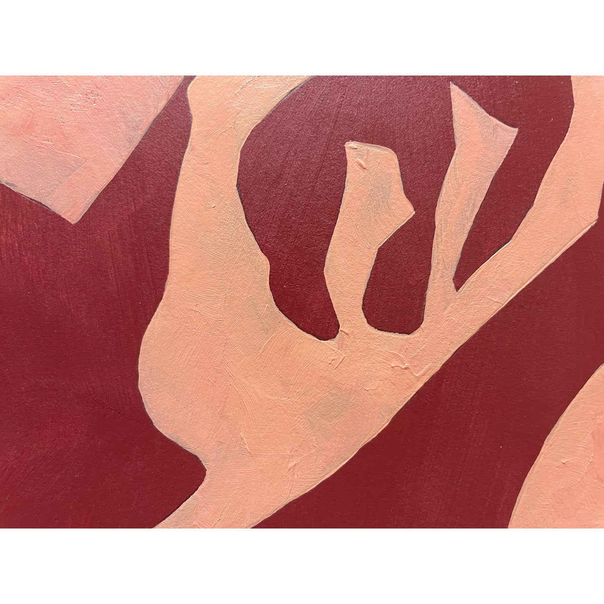 2026 "Piegare" Abstract Botanical Painting on Paper