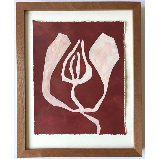 2026 "Polline" Abstract Minimalist Botanical Painting