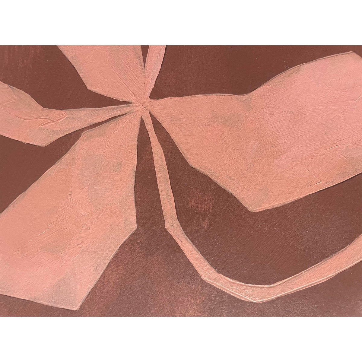 2026 "La Pernacchia" Contemporary Abstract Botanical Painting on Paper