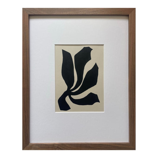 2026 "Insaziabile" Contemporary Abstract Botanical Painting on Paper