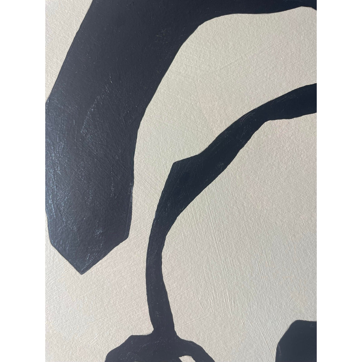 2026 "L'Aiuola Bruciata Series No. 3" Abstract Botanical Painting on Cotton Paper