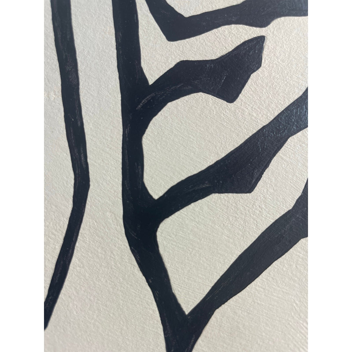 2026 "L'Aiuola Bruciata Series No. 8" Abstract Botanical Painting on Paper