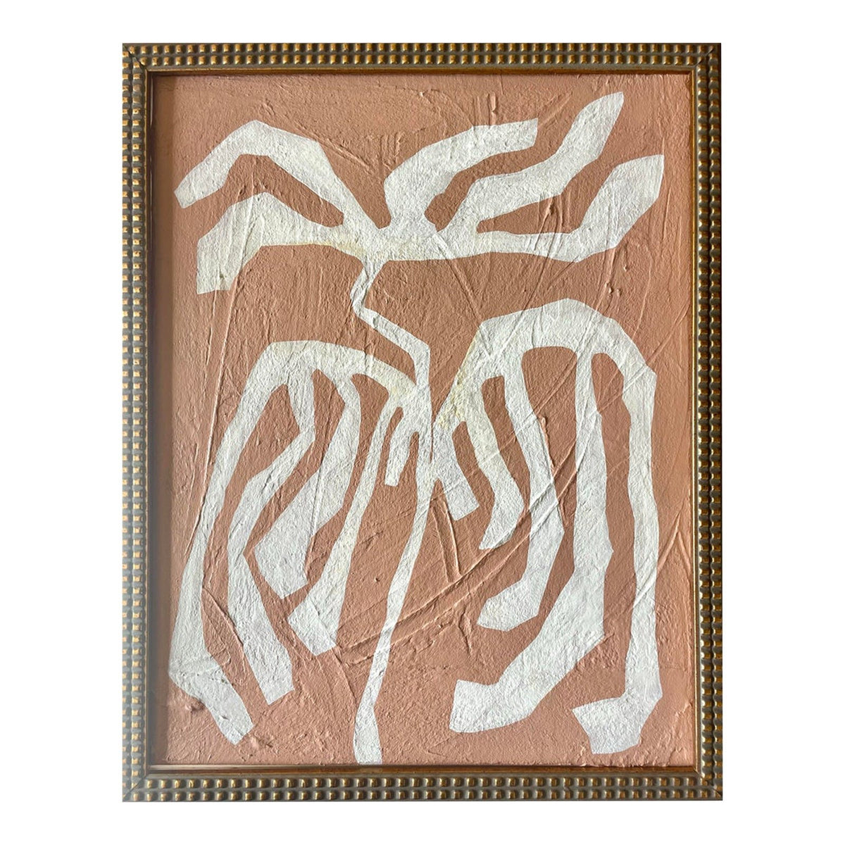 2026 "Le Dalie No. 1" Abstract Botanical Painting on Canvas
