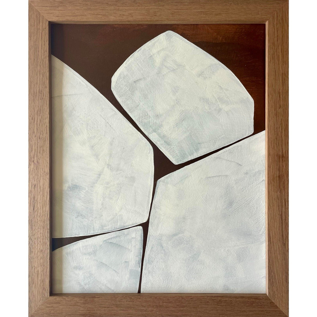 2026 Contemporary Set of Twelve Abstract Paintings on Cotton Paper