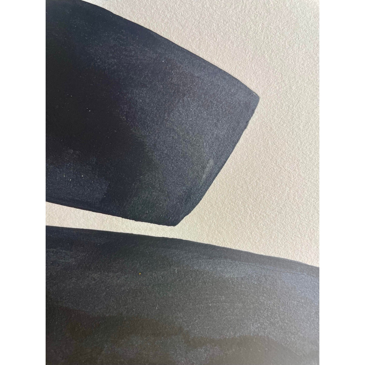 2026 "Il Tizzone No. 2" Abstract Minimalist Painting on Paper