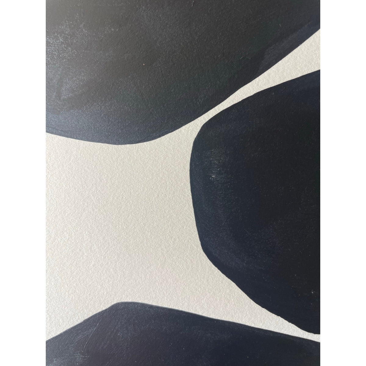 2026 "Il Tizzone No. 1" Abstract Minimalist Painting on Paper