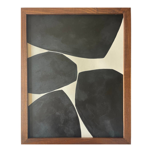 2026 " Il Incendio" Contemporary Abstract Painting on Paper