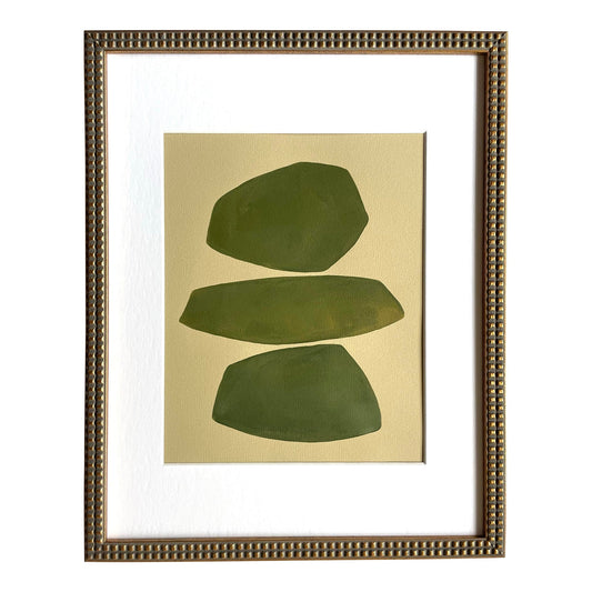 2025 "Nascondere" Abstract Minimalist Painting on Paper