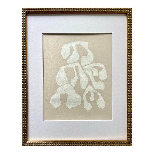 2025 "Sacrario" Contemporary Abstract Painting on Paper