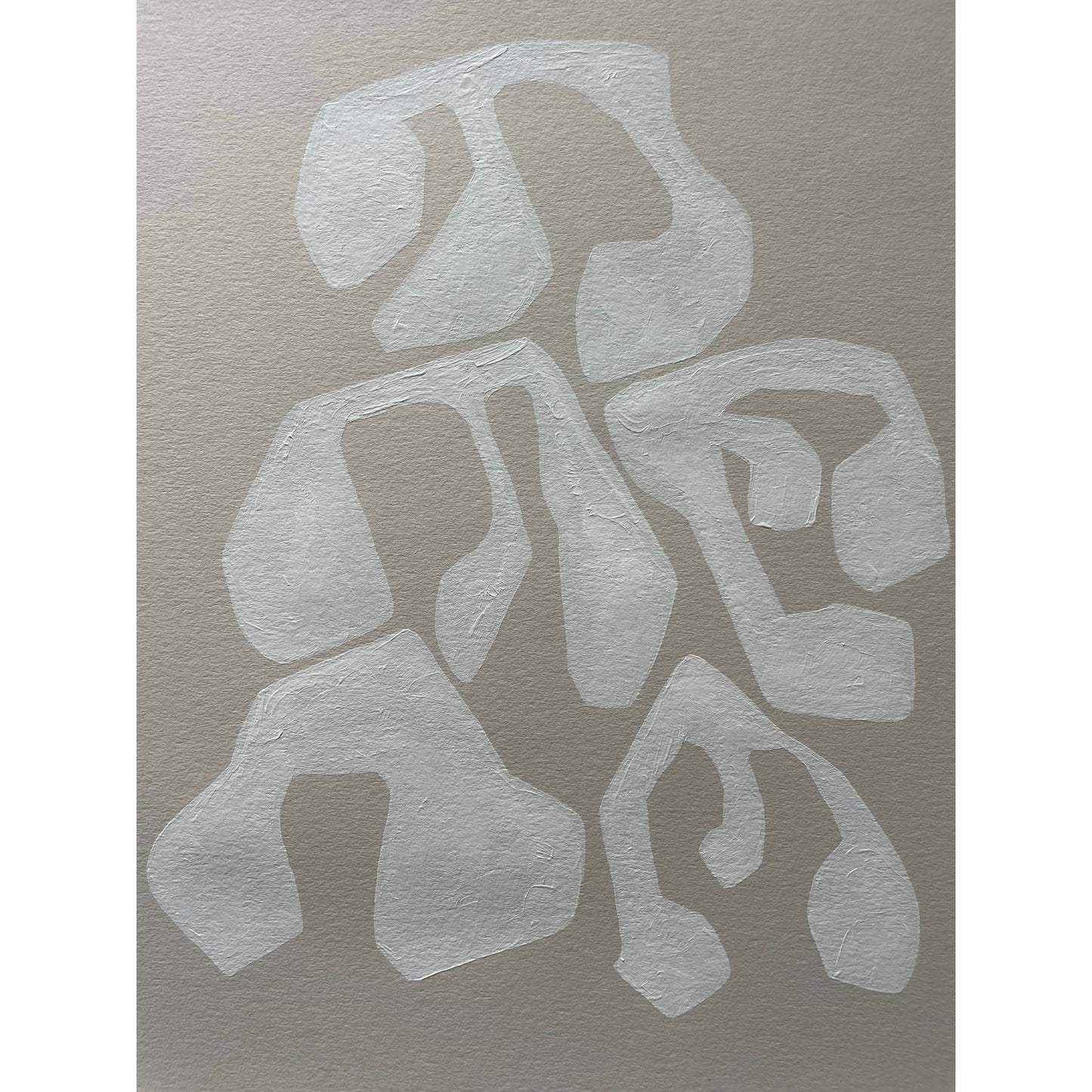 2025 "Sacrario" Contemporary Abstract Painting on Paper