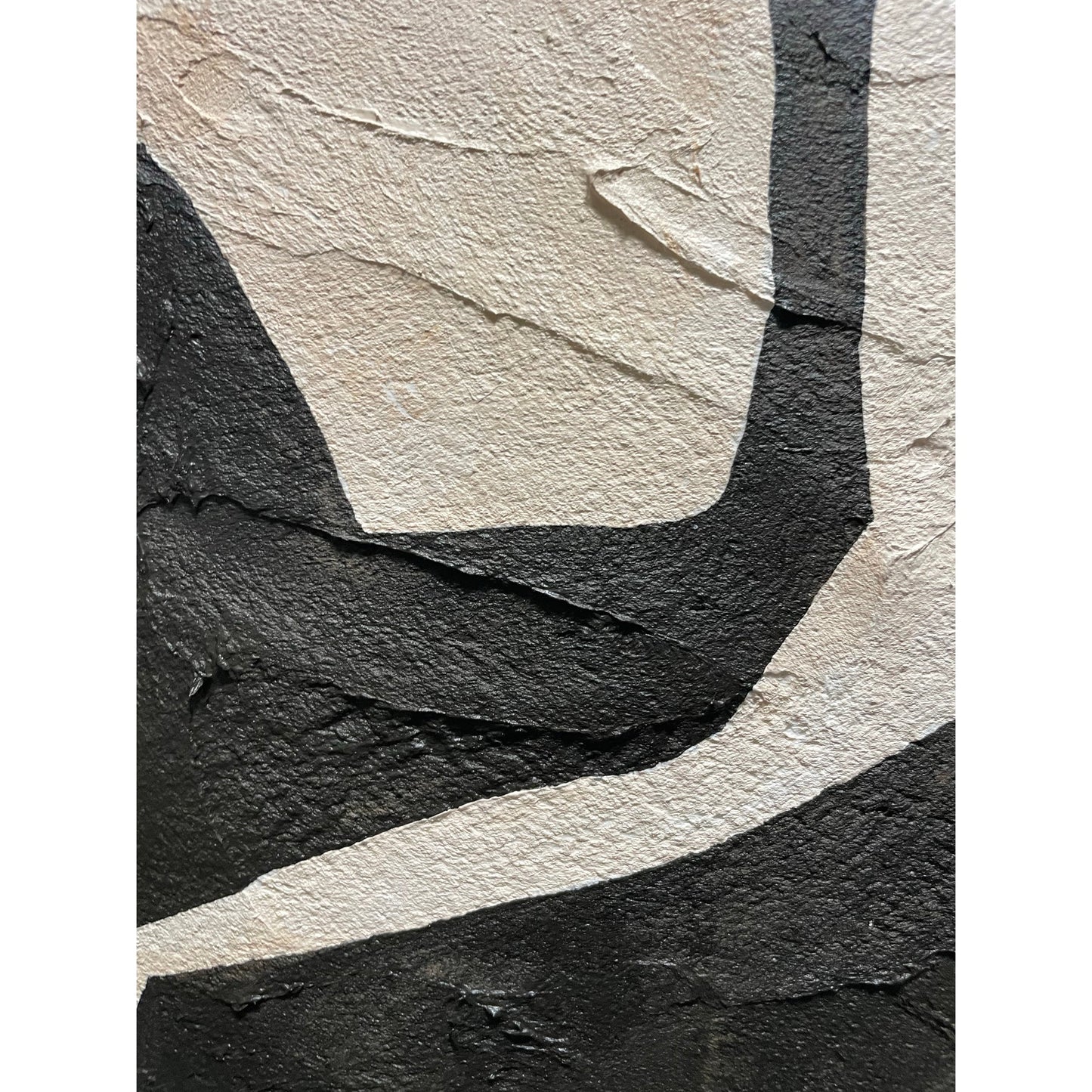 2025 "Investire" Abstract Minimalist Botanical Painting on Canvas