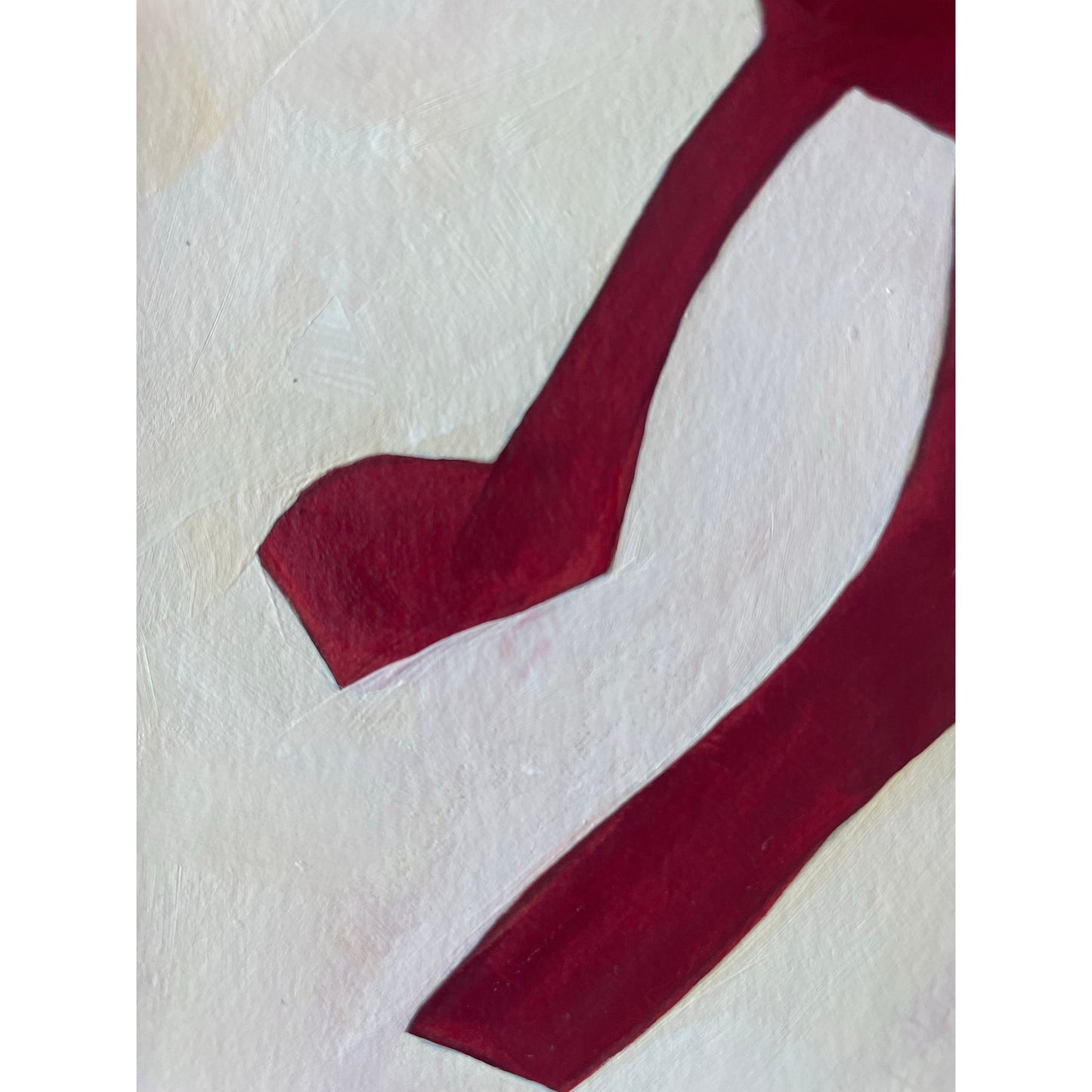 2025 "Stella Di Natale" Abstract Botanical Painting