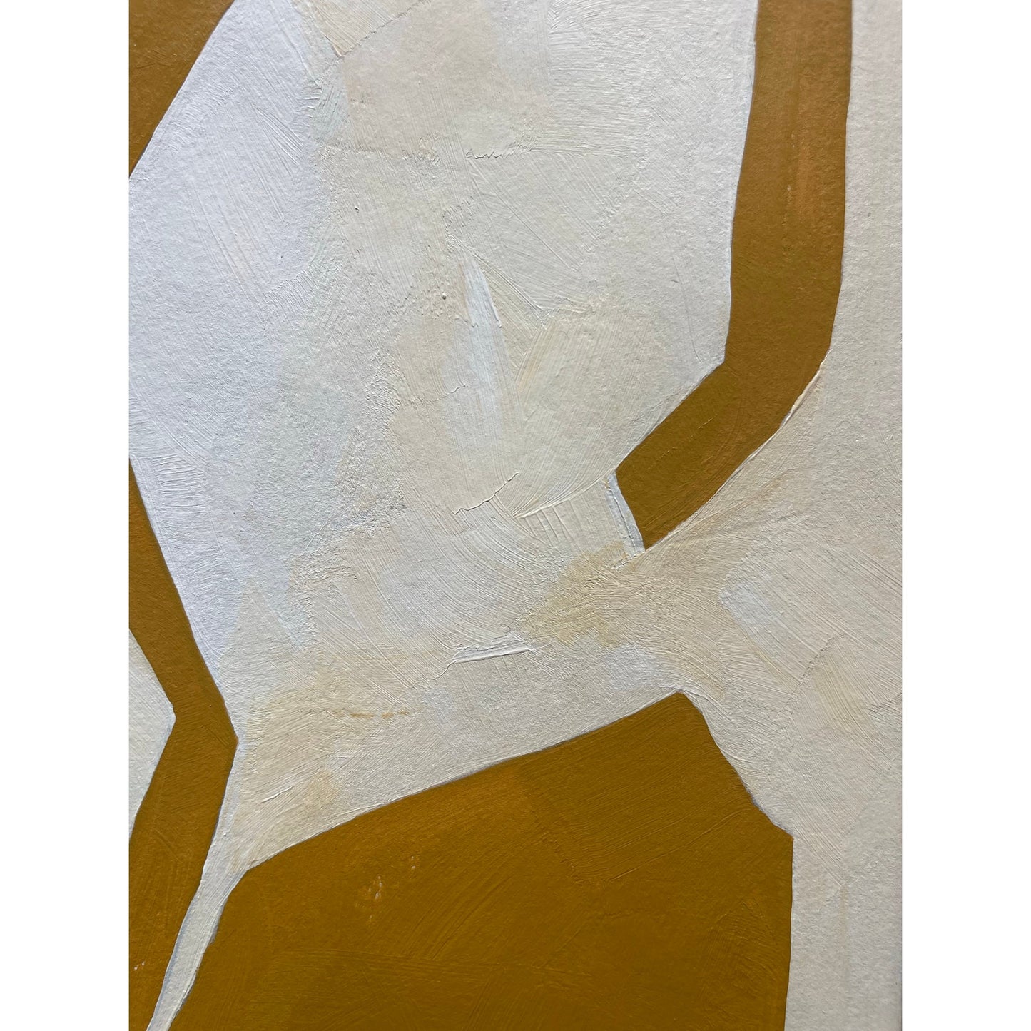 2025 "Pennacchio" Contemporary Abstract Botanical Painting on Paper