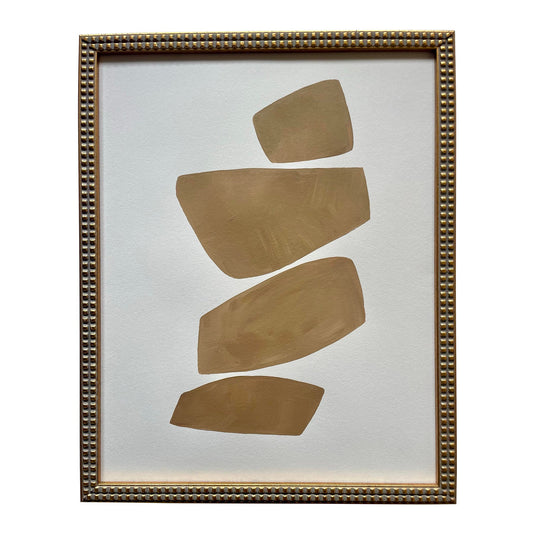 2025 "Uccelli" Abstract Minimalist Painting on Paper