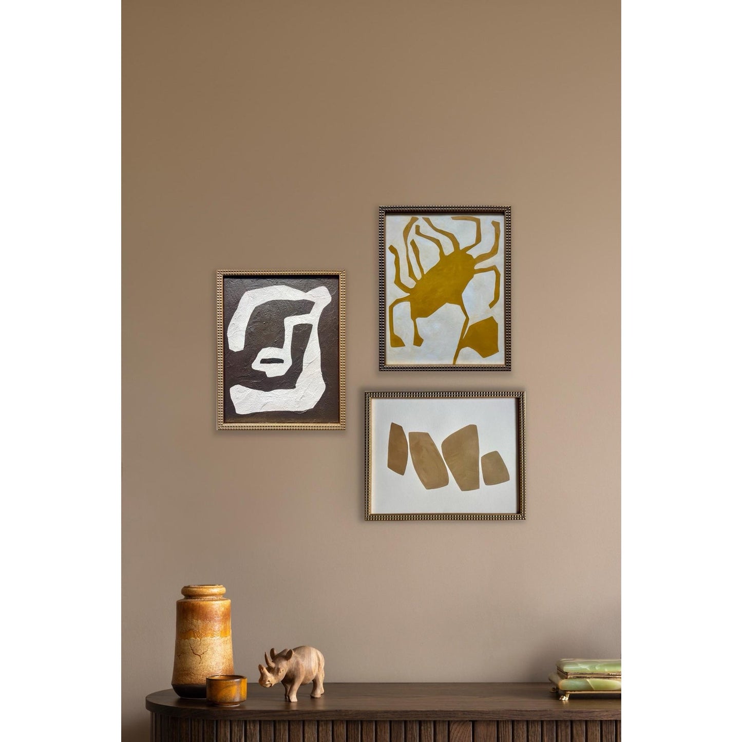 2025 "Uccelli" Abstract Minimalist Painting on Paper