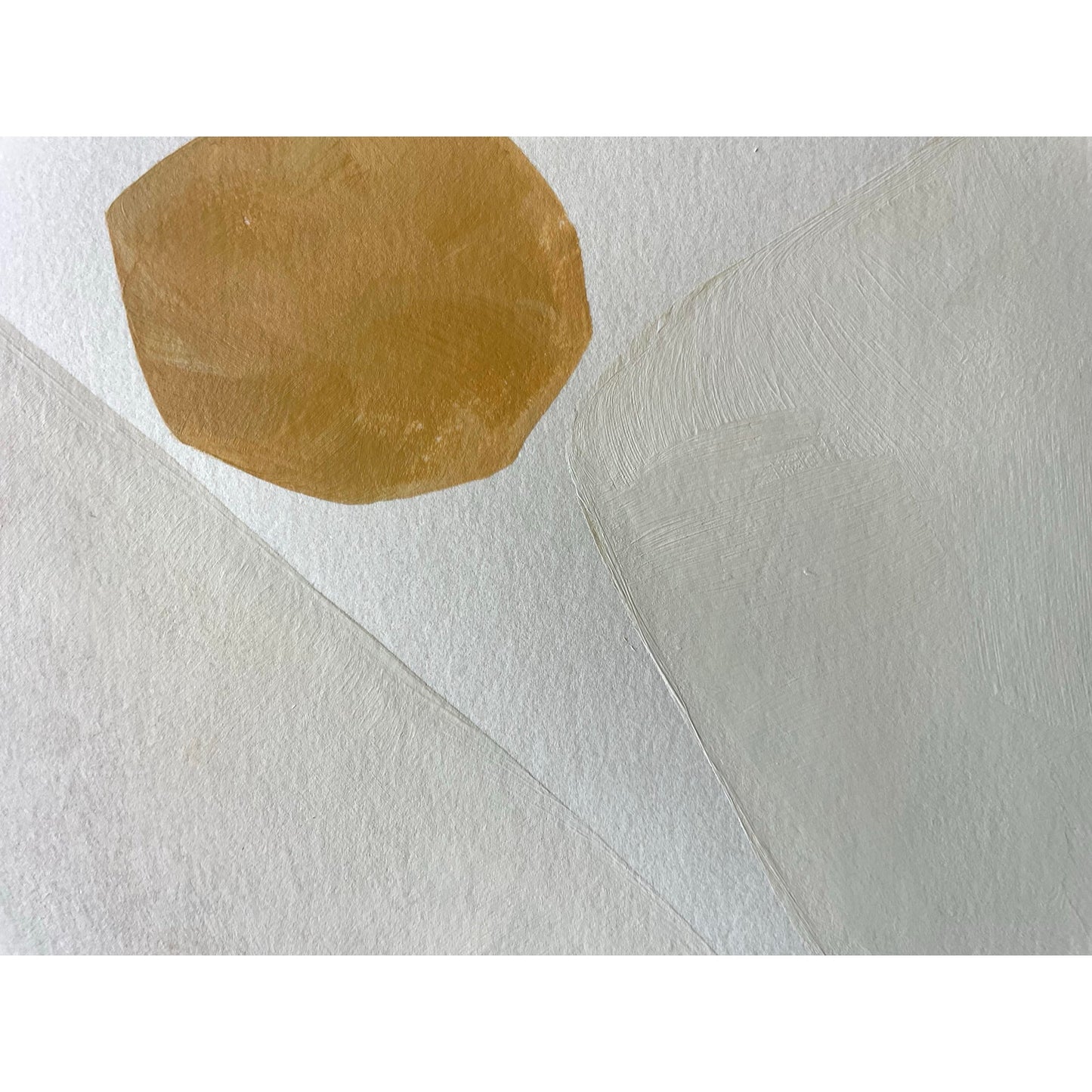 2026 "Tramonto" Abstract Minimalist Painting