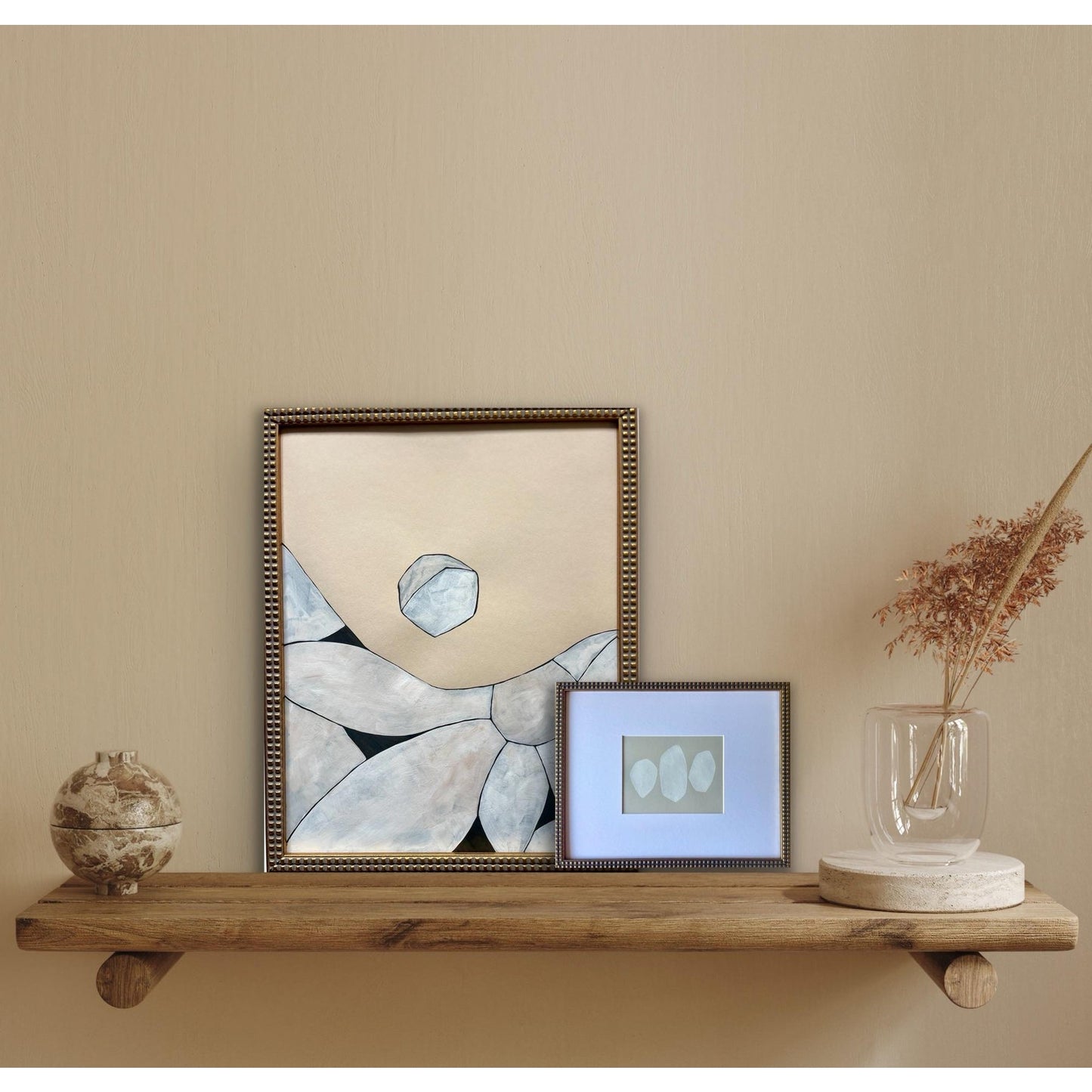 2025 "Signorile" Abstract Landscape Painting on Paper