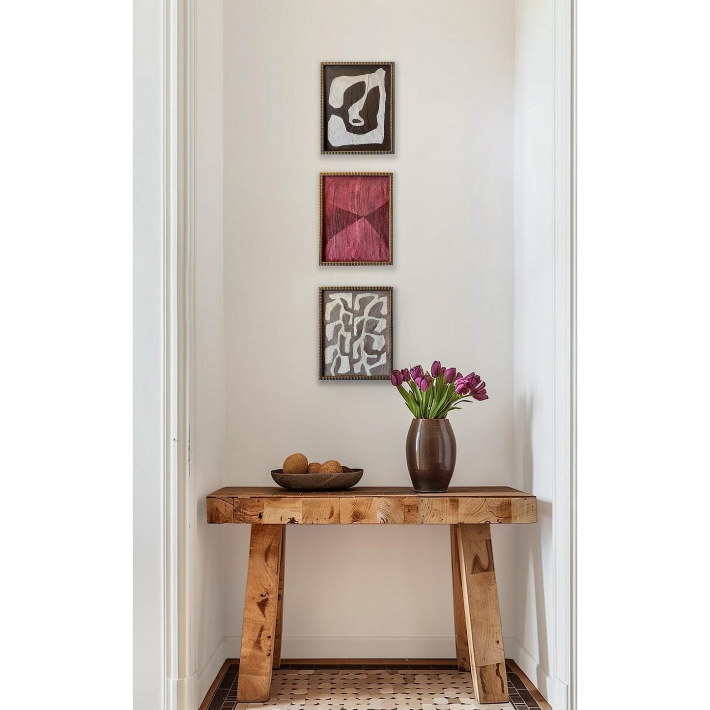 2025 "Il Cielo" Abstract Botanical Painting