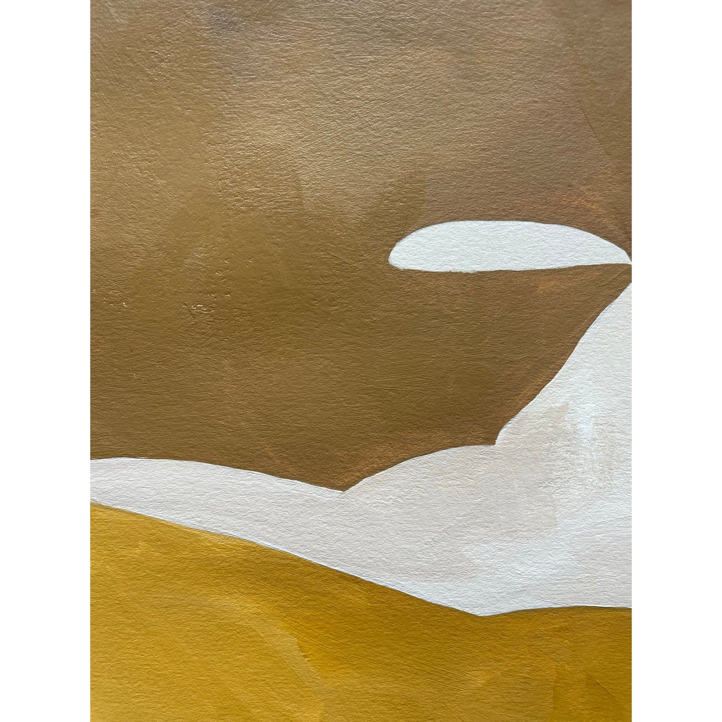 2025 "Chiesa" Abstract Minimalist Painting on Paper