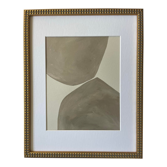 2025 "Gli Impegno" Abstract Minimalist Painting on Paper