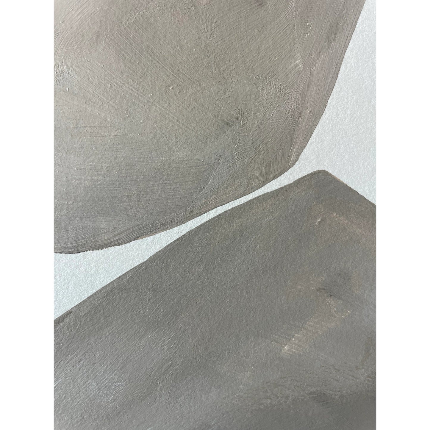 2025 "Gli Impegno" Abstract Minimalist Painting on Paper