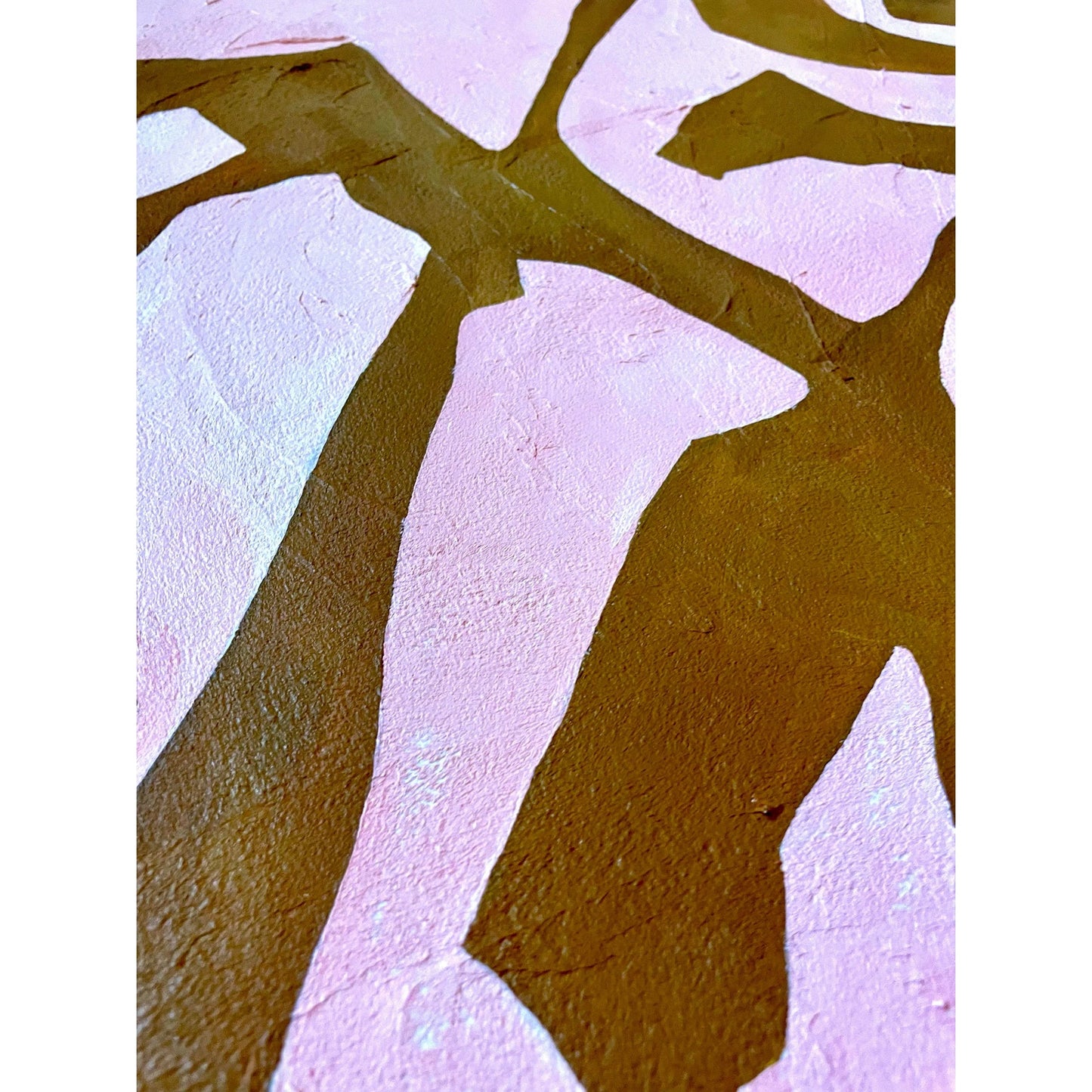 2025 "Il Tarassaco" Abstract Botanical Painting on Canvas