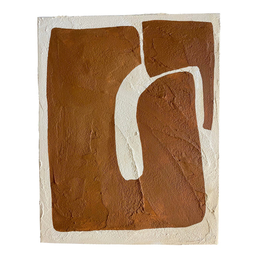 2025 "Costruttrice" Abstract Minimalist Painting on Canvas